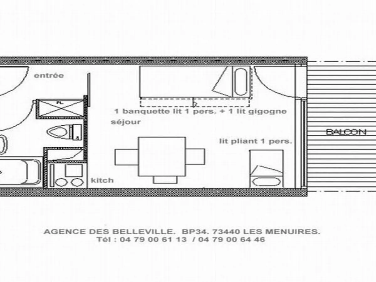 Studio Lumineux Centre Station Balcon - Fr-1-344-1046 Saint-Martin-de-Belleville